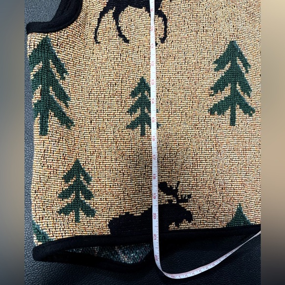 Handmade Sugar Street Weavers One-Of-A-Kind Moose Vest - Picture 4 of 8